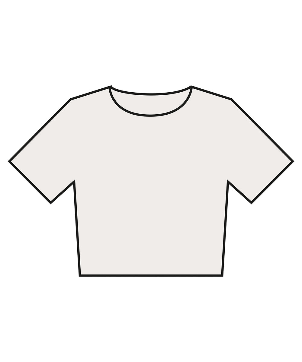 Women’s heavyweight washed cropped tee