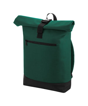 Roll-top backpack