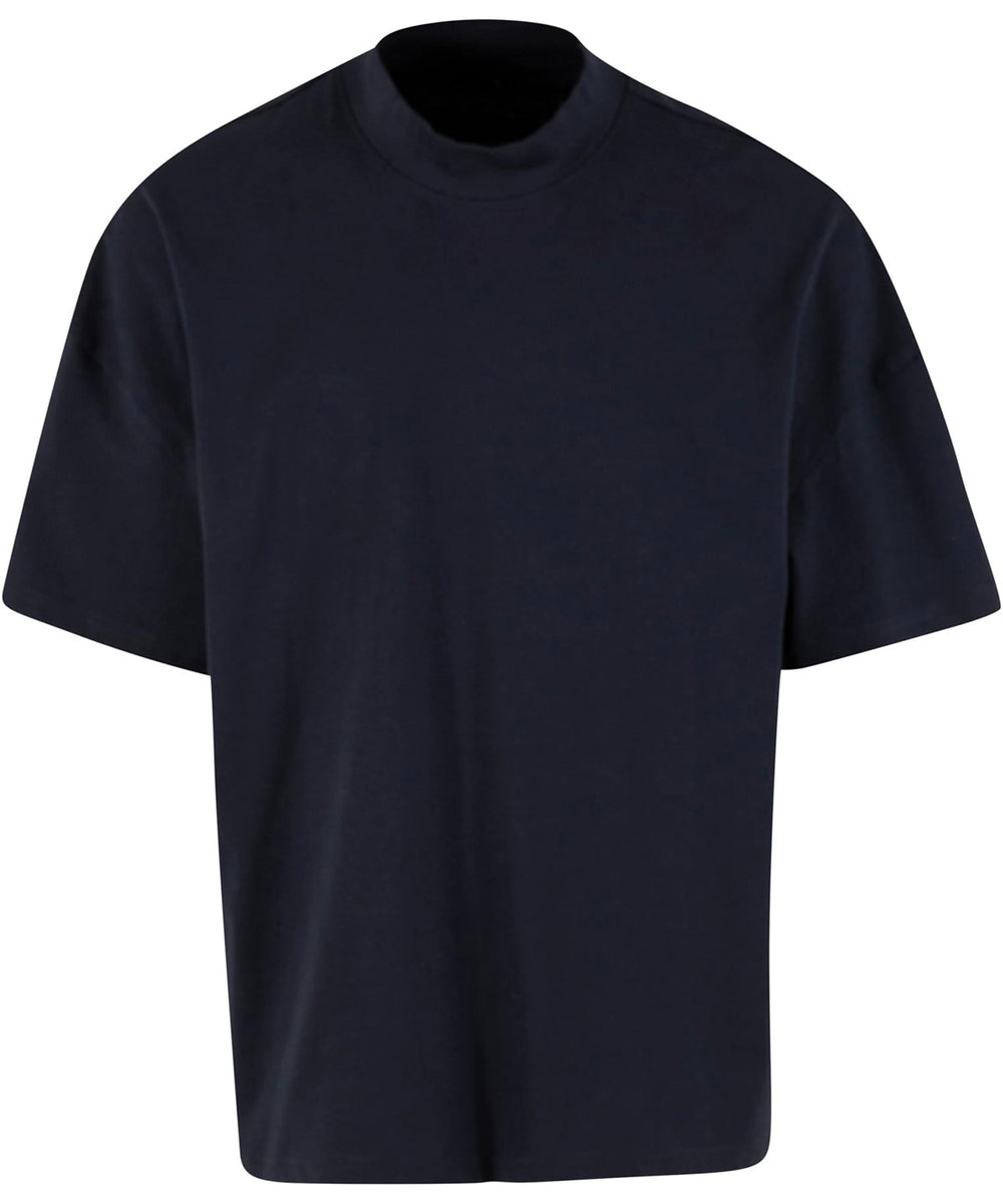 Oversized mock neck tee