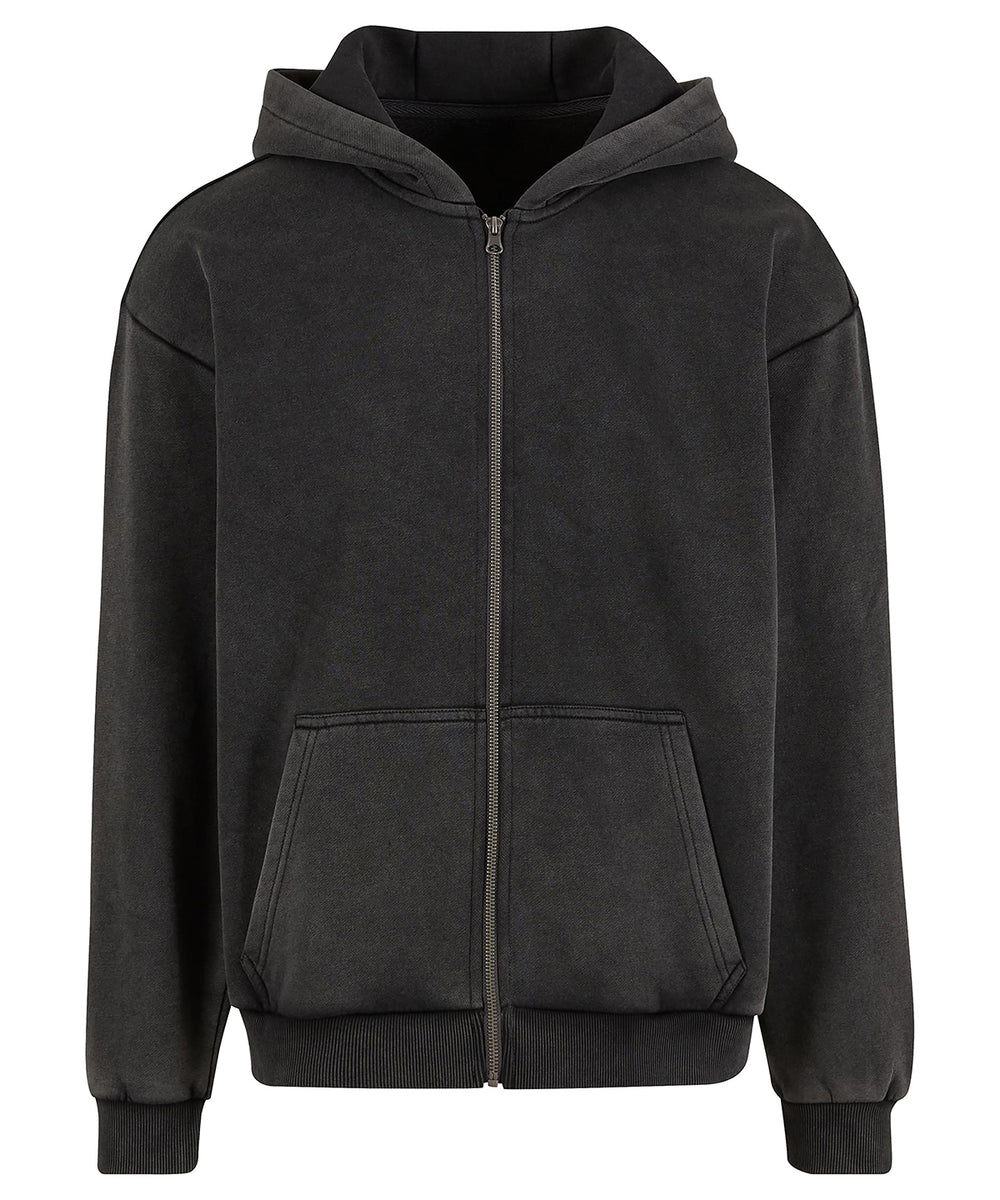 Vintage heavy zip hoodie