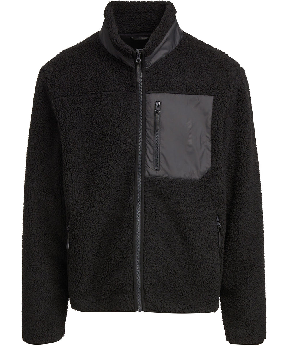 Bonded sherpa jacket