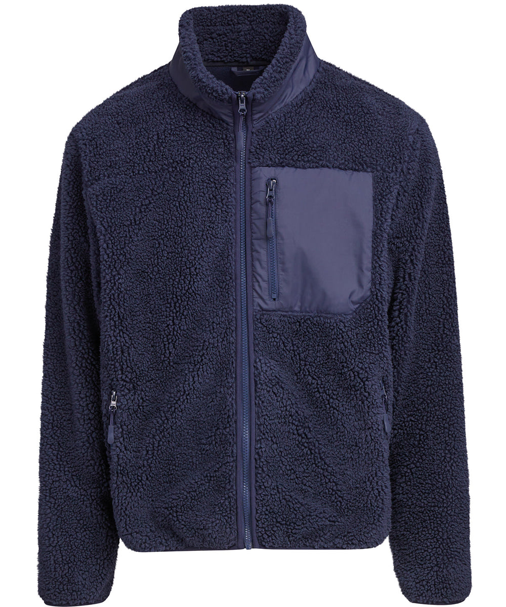 Bonded sherpa jacket