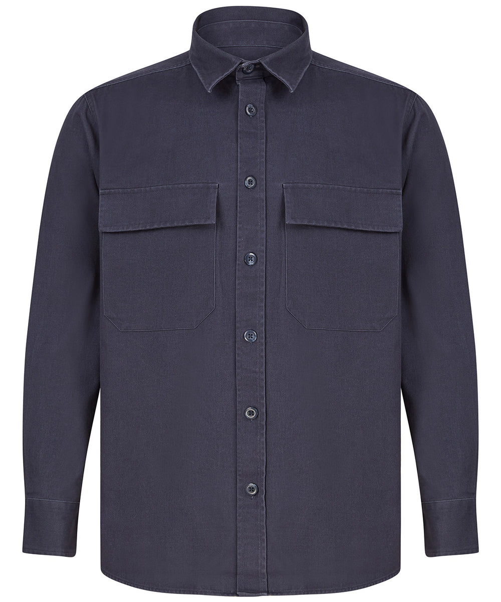 Drill overshirt