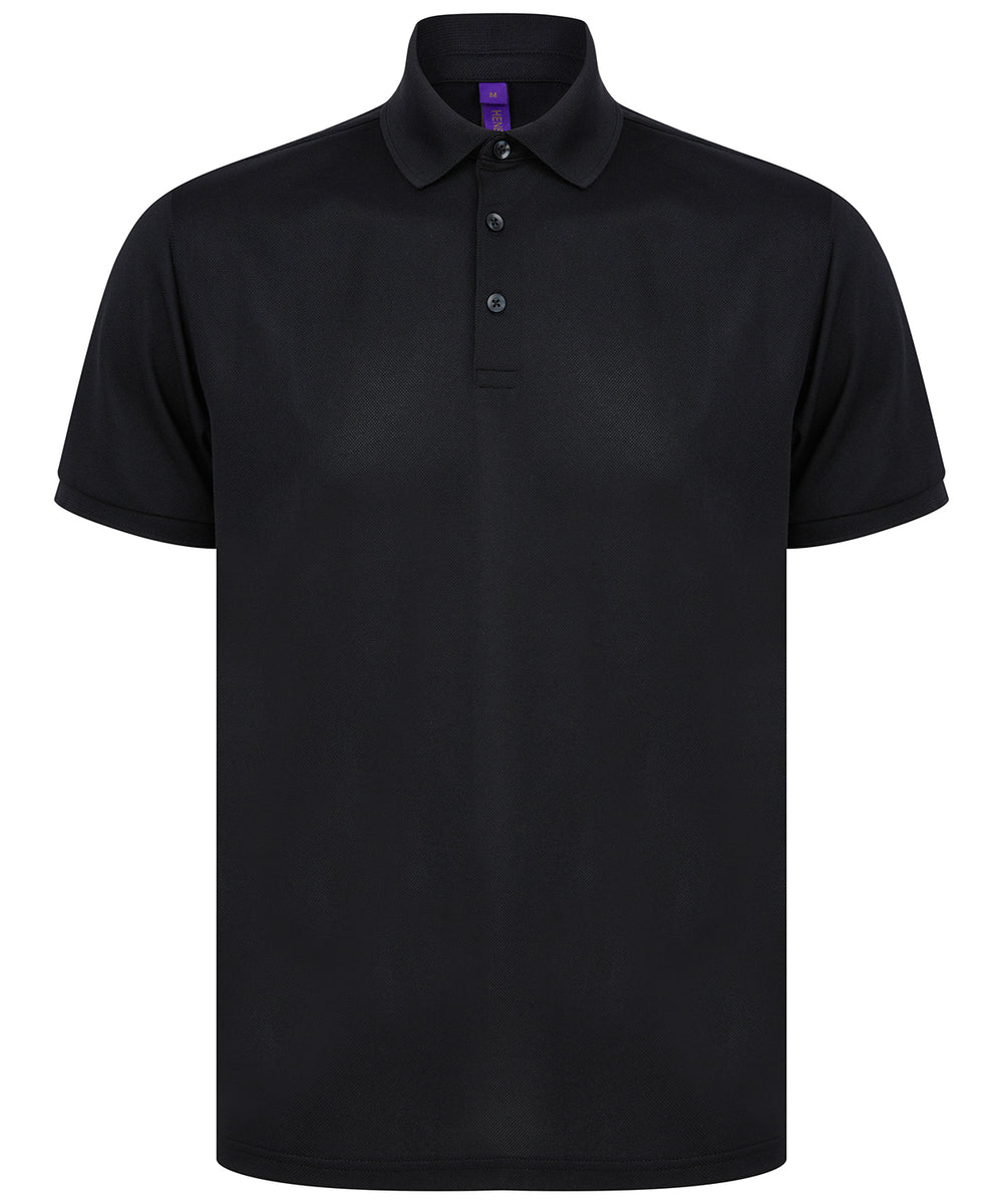 Recycled polyester polo shirt