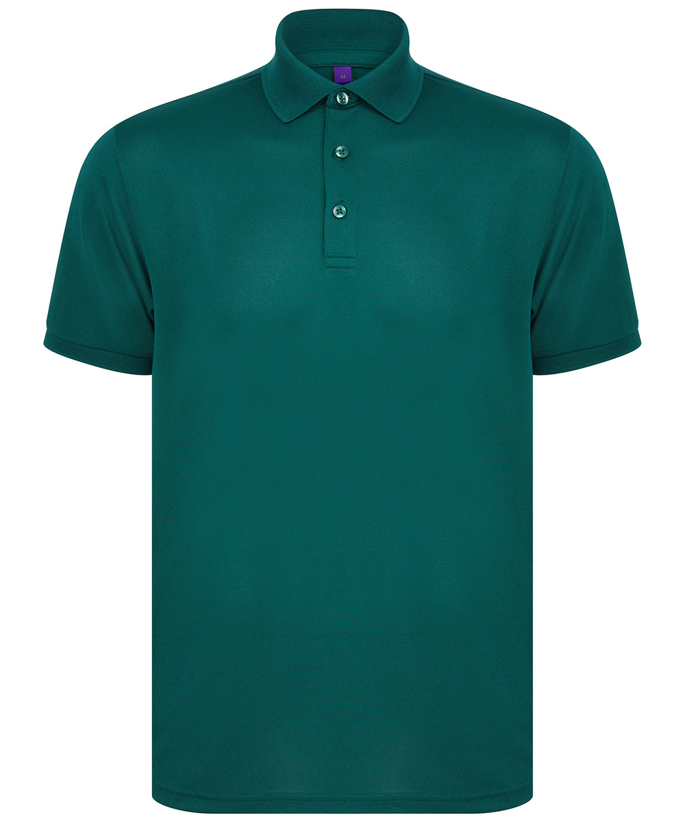 Recycled polyester polo shirt