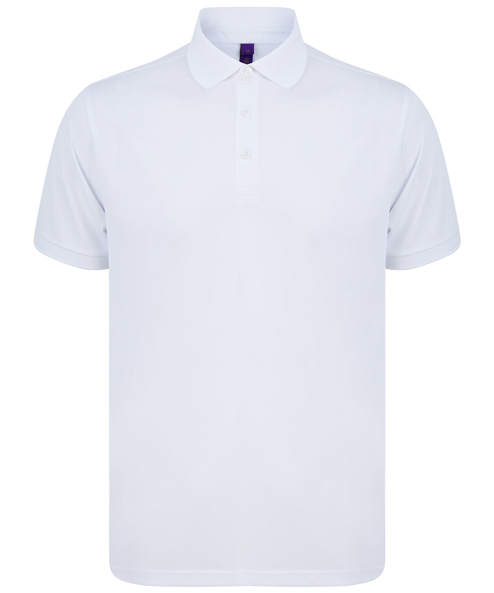 Recycled polyester polo shirt
