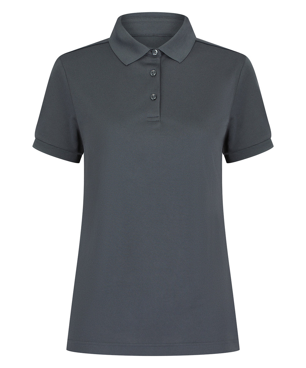 Women’s recycled polyester polo shirt