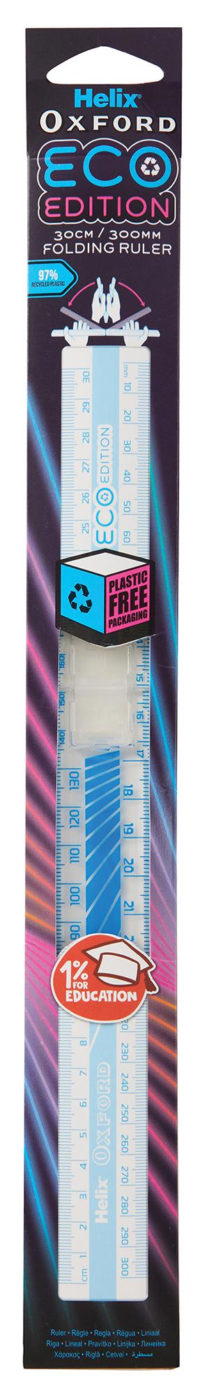 Helix Oxford - Cyber Eco 30cm Folding Ruler