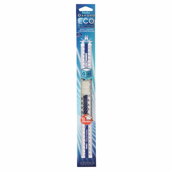 Helix Oxford - Cyber Eco 30cm Folding Ruler