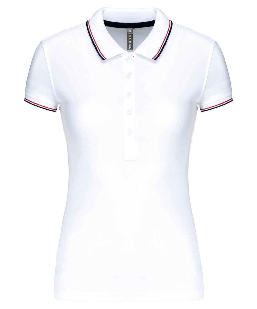 Women's short sleeve polo shirt