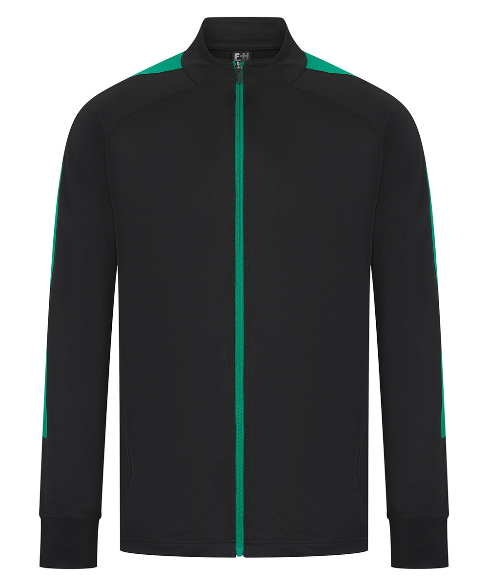 Knitted tracksuit top