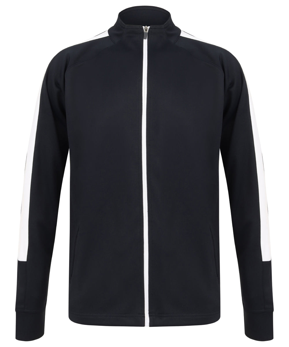 Knitted tracksuit top