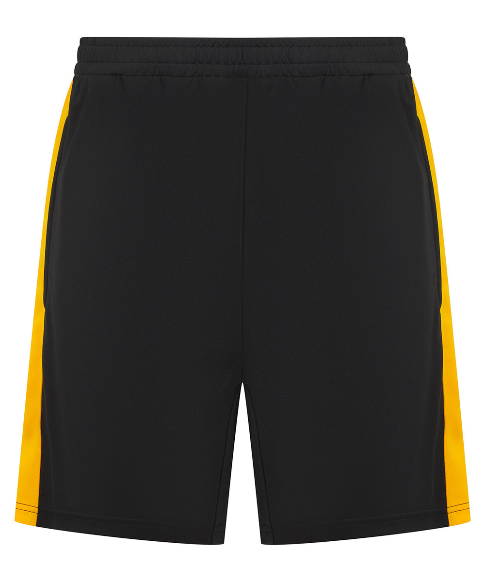 Kids knitted shorts with zip pockets
