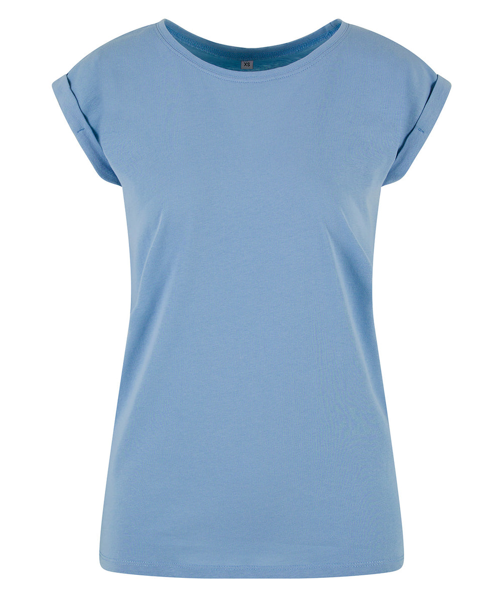 Women’s regular extended shoulder tee