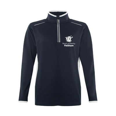 Quarter Zip Training Top Reach Academy Secondary Feltham