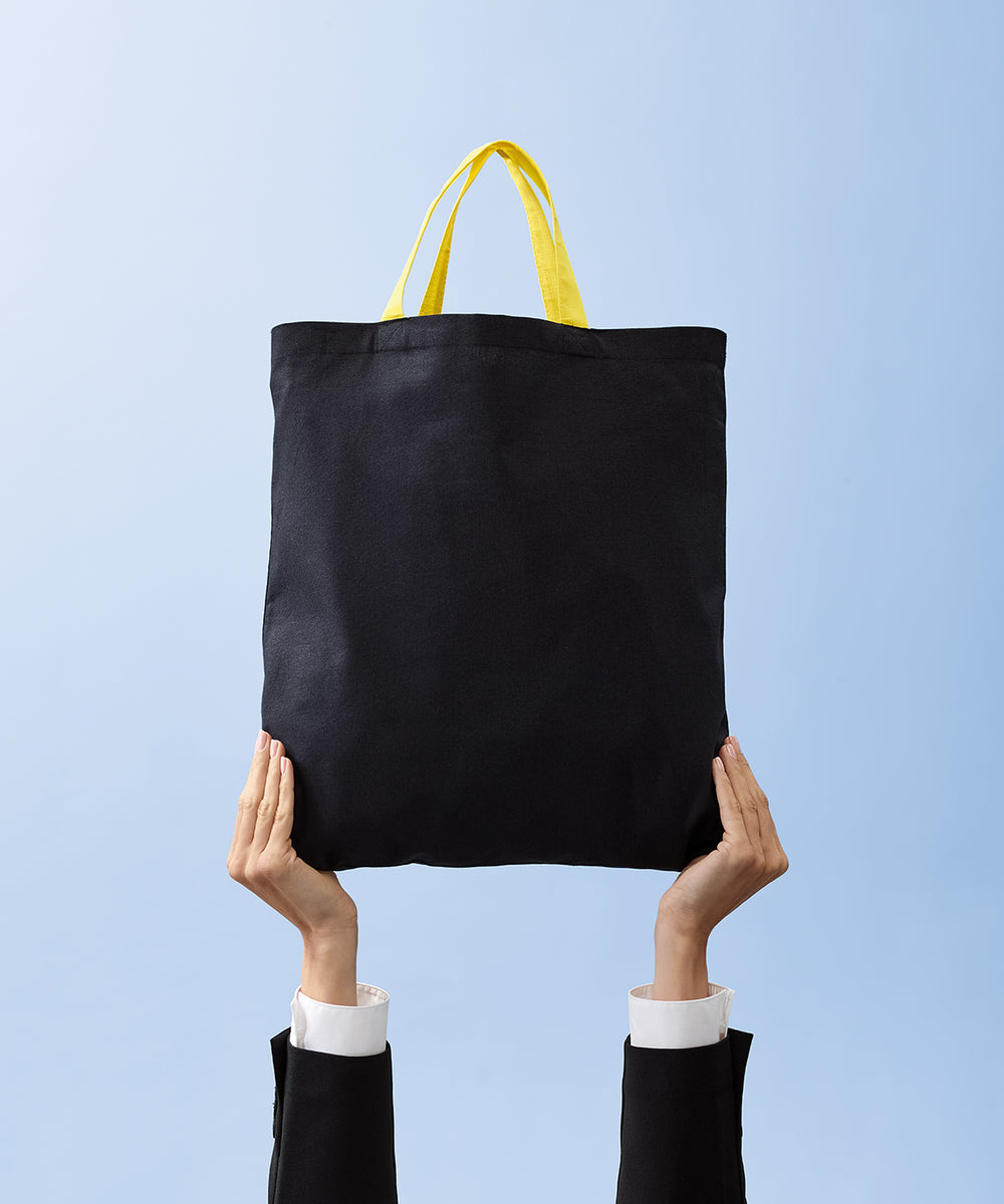 Varsity cotton shopper short handle