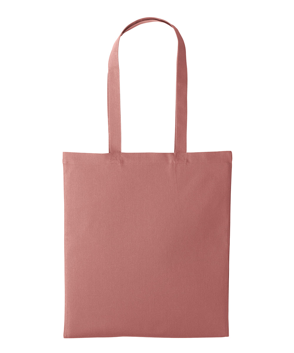 Recycled cotton shopper long handle