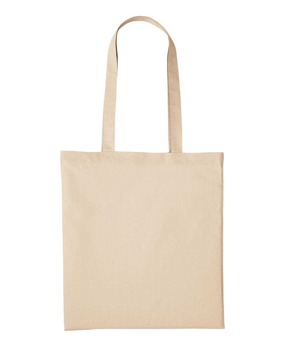 Recycled cotton shopper long handle