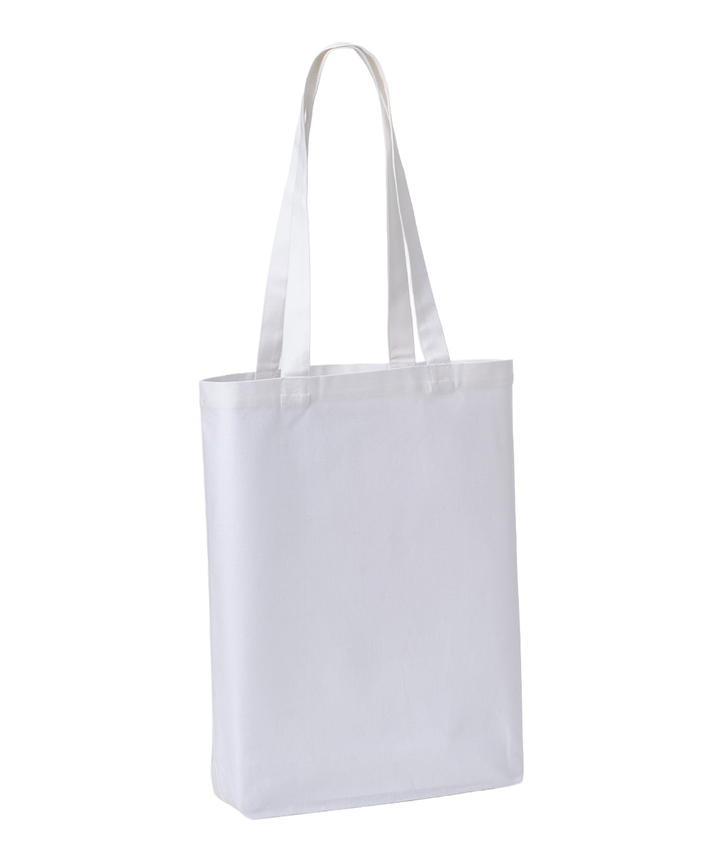 Recycled premium canvas ‘flat base’ shopper