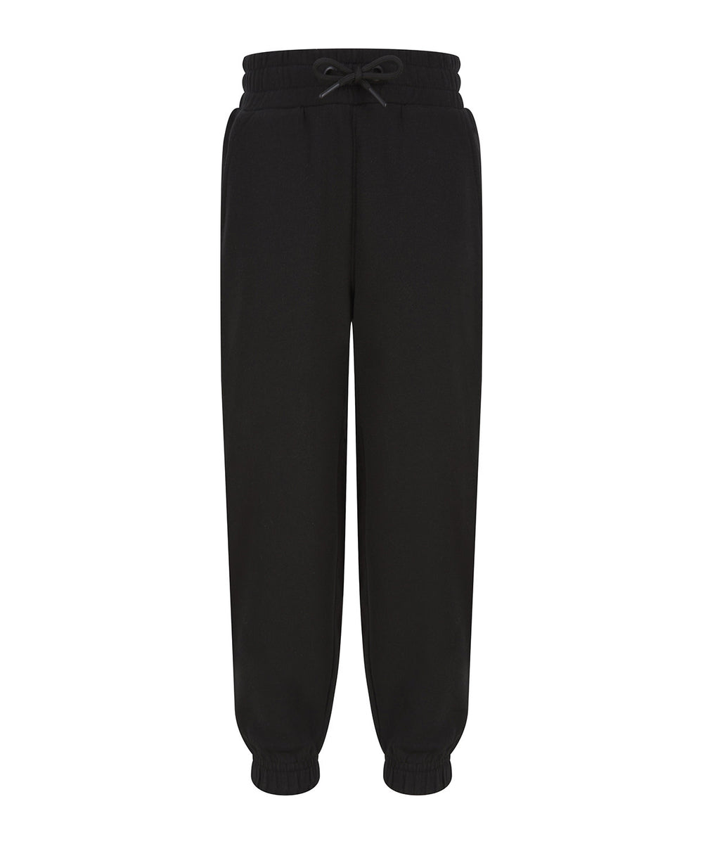 Kids sustainable fashion cuffed joggers