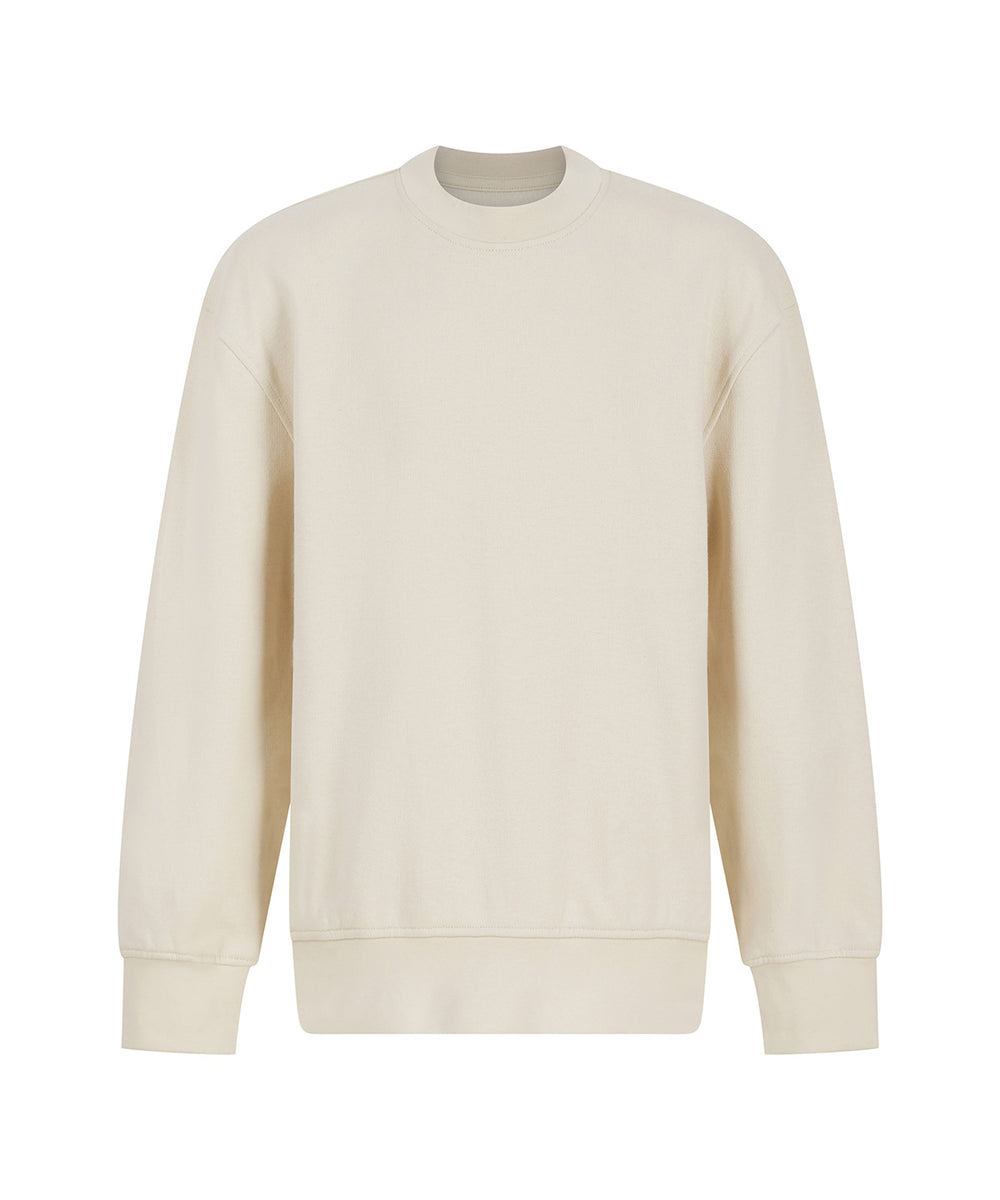 Kids sustainable fashion curved hem sweatshirt