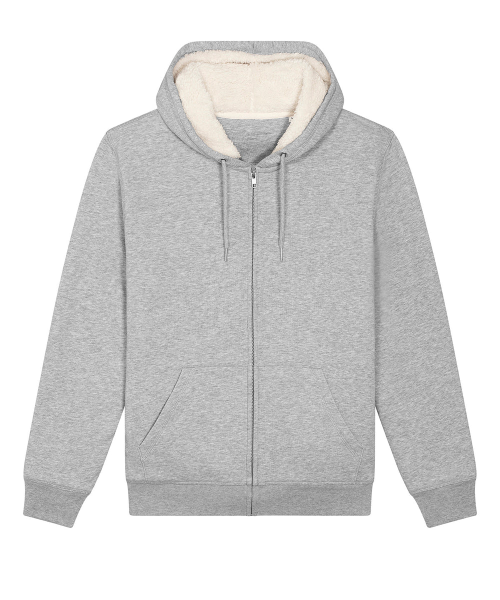 Unisex Hygger sherpa zip-through sweatshirt (STSU956)