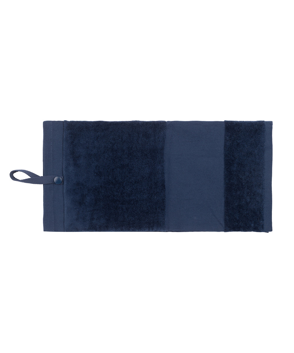 Deluxe velour golf towel 