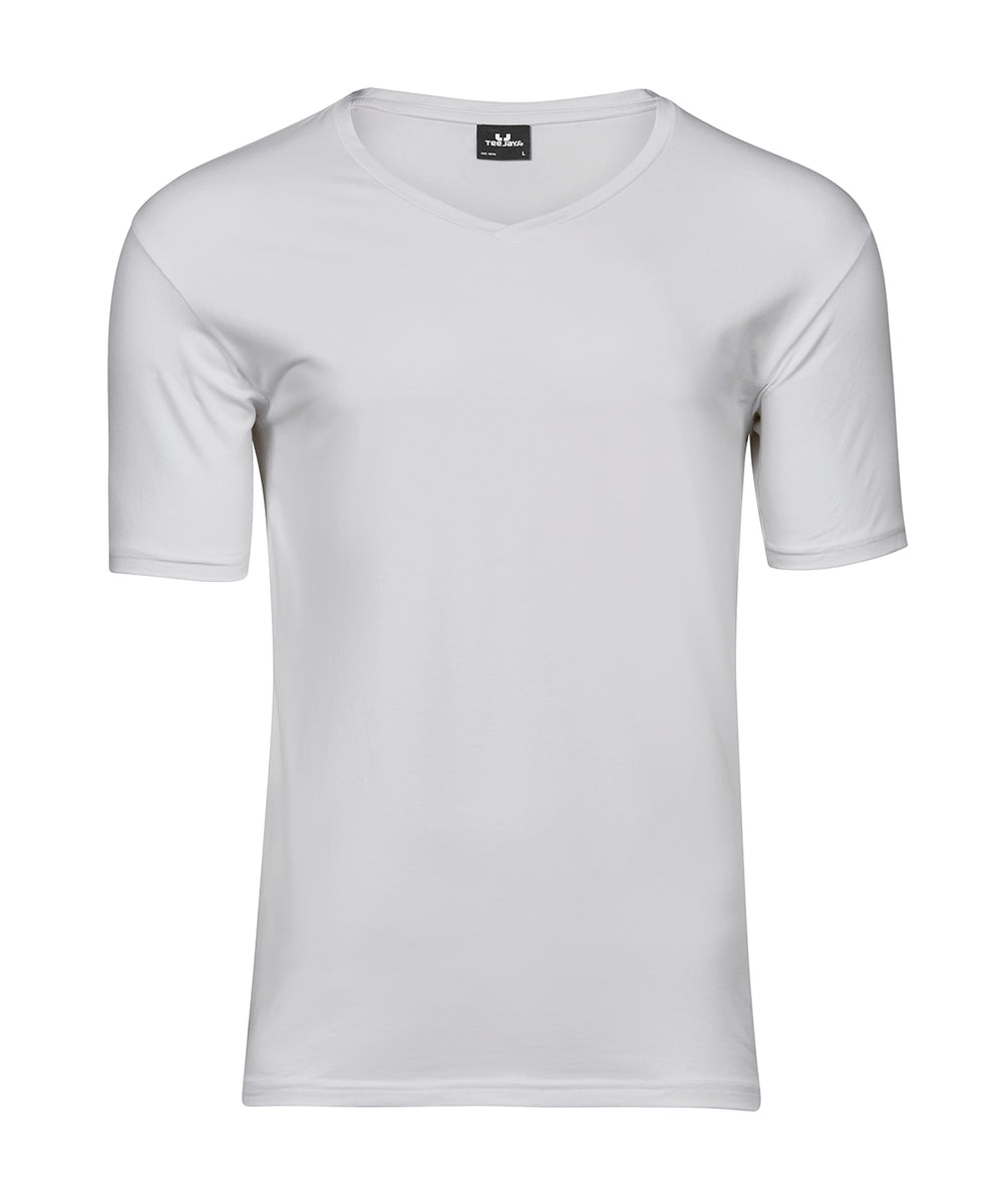 Stretch v-neck tee (401)