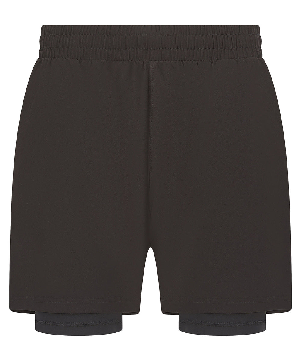 Double-layer sports shorts