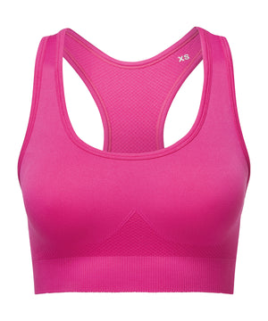 Tridri® seamless 3D fit" multi-sport sculpt solid colour bra"