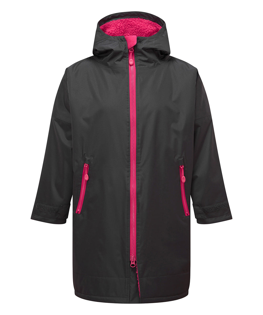 Kids TriDri® Recycled all-seasons waterproof changing robe