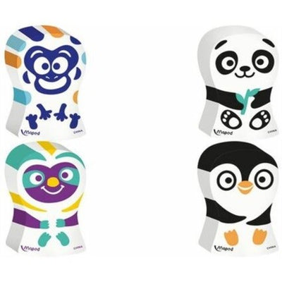 Maped Assorted Animal Erasers