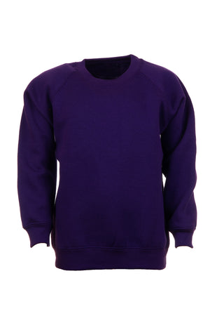 SweatshirtRoundneck-cotton-Purple
