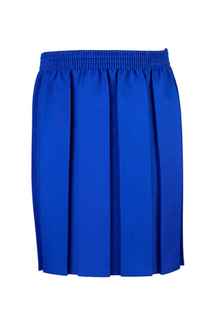 Box Pleat Elastic Skirt