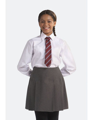 Blouses Non Iron L/S Tie - Twin