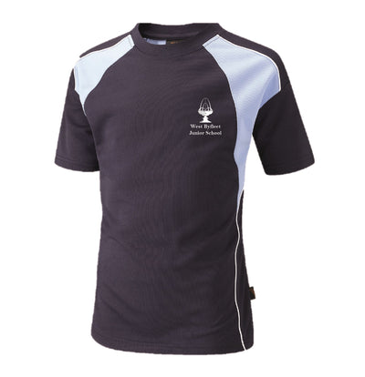 West Byfleet Junior -_Techinical Contrast PE Shirt
