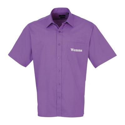 Wemms Short Sleeve Boys Shirt