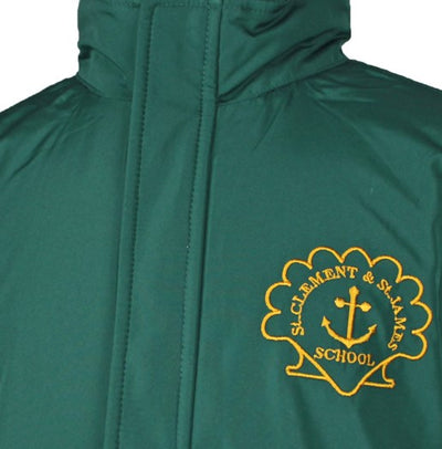 Reversible Fleece Jacket St. Clements & St. James Detail