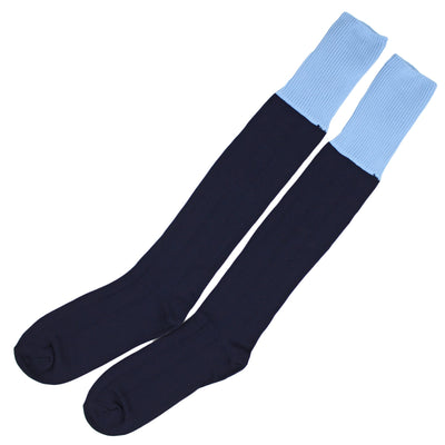 Football socks Turnover Navy/sky