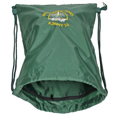 Drawstring bag w/pocket St. Anne's Chertsey