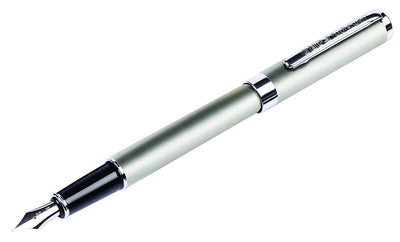 Oxford Fountain Pen - Stainless Steel