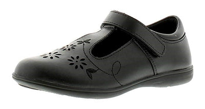 Girls Buckle My Shoe TBar Flower Shoe