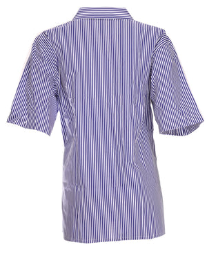 Blouses Non Iron S/S Open Striped - Twin