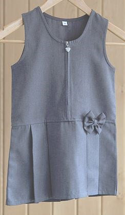 Pinafore - Zip With Bow ⚠️ While Stock Last ⚠️