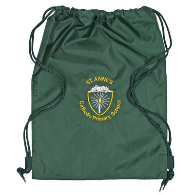 Drawstring bag w/pocket St. Anne's Chertsey