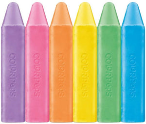 Maped Color Peps Side Walk Pavement Chalks (Pack of 6)
