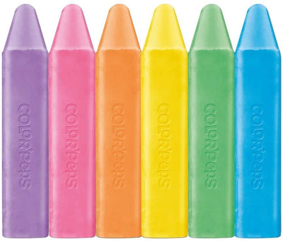 Maped Color Peps Side Walk Pavement Chalks (Pack of 6)