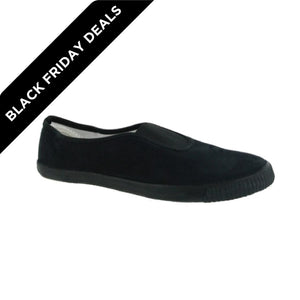 Plimsolls - Elastic/Gussett