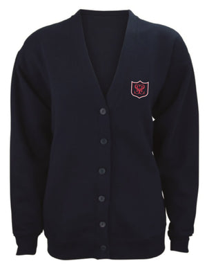 Cardigan Sweatshirt Sacred Heart Henley