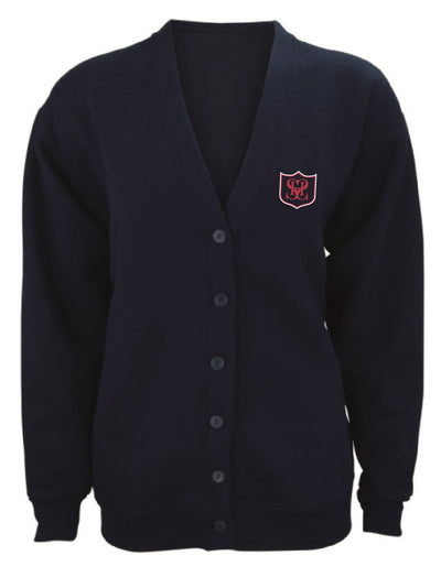 Cardigan Sweatshirt Sacred Heart Henley